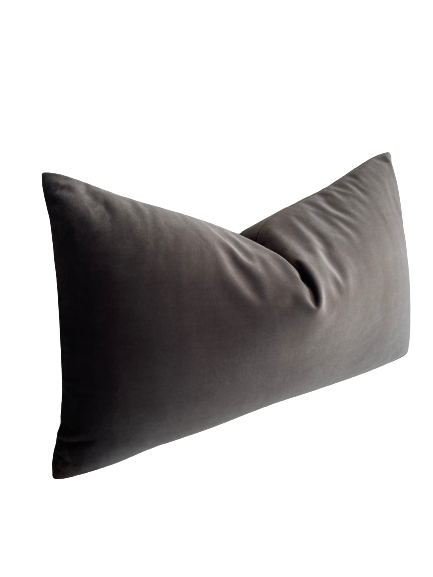The Charcoal Grey Pillow Cover