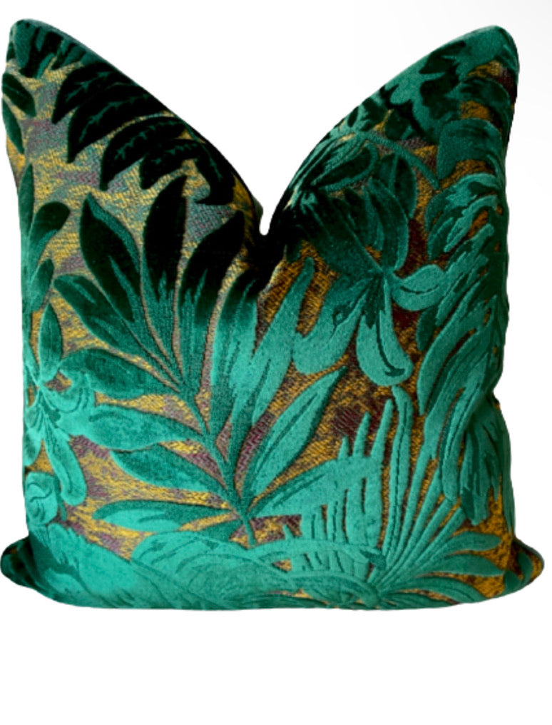 ELEGANCE IS KEY HOME COLLECTION shop our elegant collection.Make a statement with our textured "Emerald Forrest" green covers, with rich hues of purple and yellow-gold tones for added luxury. This well constructed decorative pillow cover accent and layer beautifully with the "Dark Magenta" pillow cover.