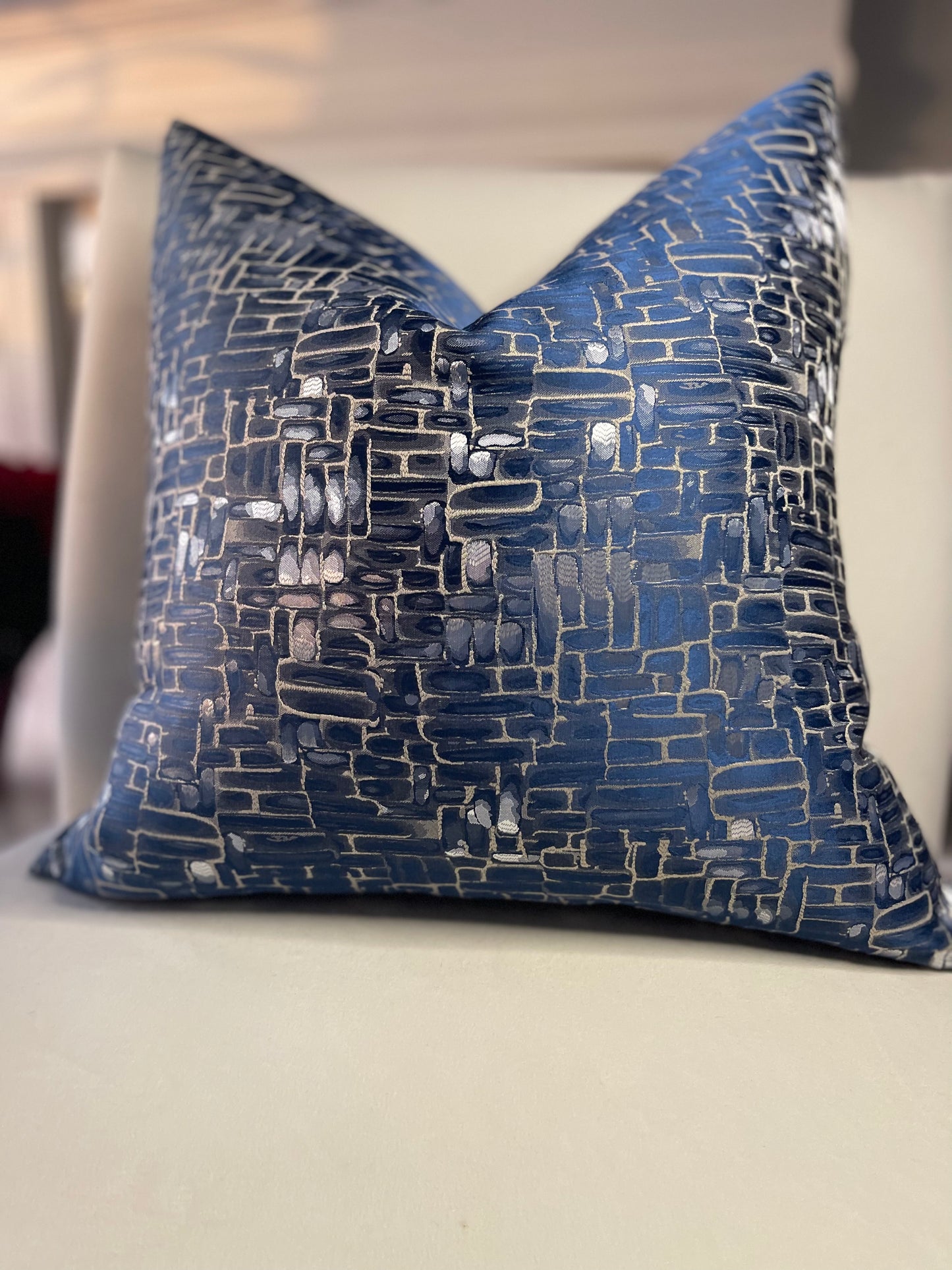 Midnight Blues Pillow Cover