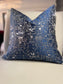 Midnight Blues Pillow Cover