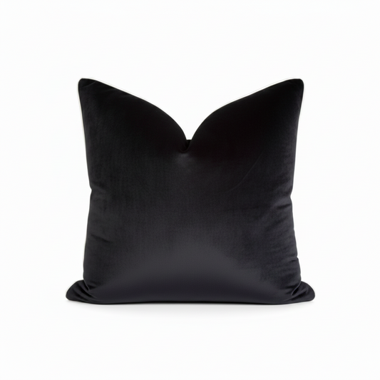 Ebony Pillow Cover