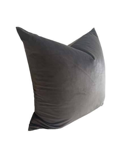 Charcoal Grey Pillow Cover