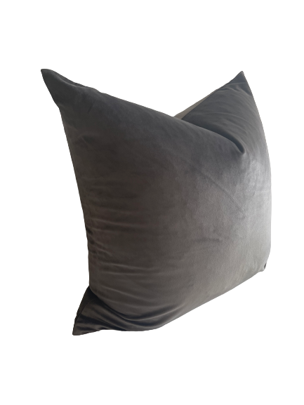 Charcoal Grey Pillow Cover