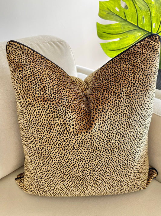 Cheetah Print Pillow "Safari Collection"