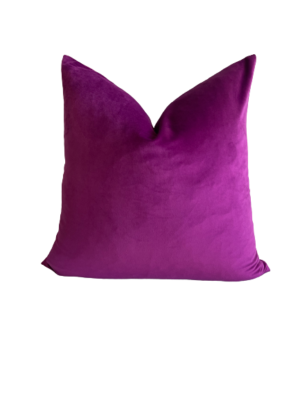 Dark Magenta Pillow Cover