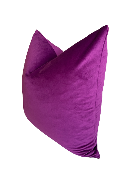 Dark Magenta Pillow Cover