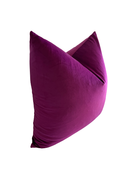 Dark Magenta Pillow Cover